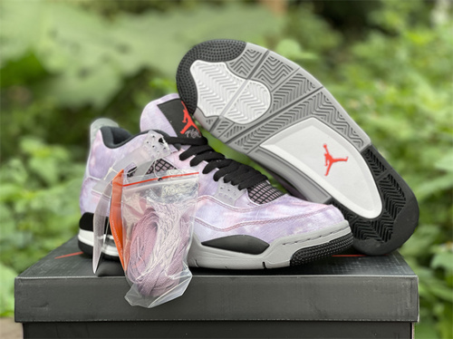 Original version_ Air Jordan 4 _Zen Master_ starry sky color matching_ upcoming 40--47.5-6b5ae8d1